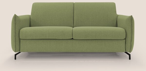 Scarlet divano letto in tessuto misto cotone impermeabile T19 verde