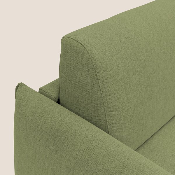 Scarlet divano letto in tessuto misto cotone impermeabile T19 verde