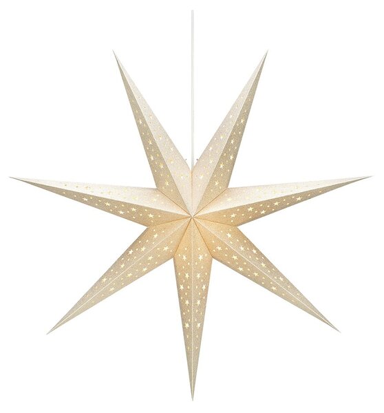 Decorazione luminosa natalizia color crema da appendere Solvalla - Markslöjd