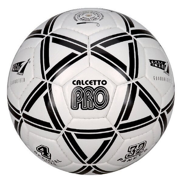 Pallone Calcetto Pro Size 4 Indoor e Outdoor in Cuoio Sintetico Colore Assortito