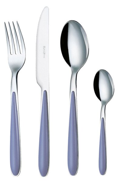 Servizio Set di Posate 24 Pezzi in Acciaio Eme Caribe Lilla 65
