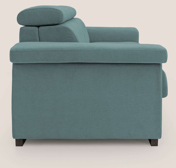 Bjorn divano letto sfoderabile con materasso H18 cm e poggiatesta recl