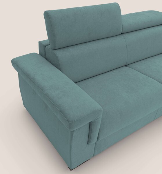 Bjorn divano letto sfoderabile con materasso H18 cm e poggiatesta recl