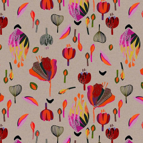 Joy collezione cuscini a fantasie multicolor in tessuto fresco cotone