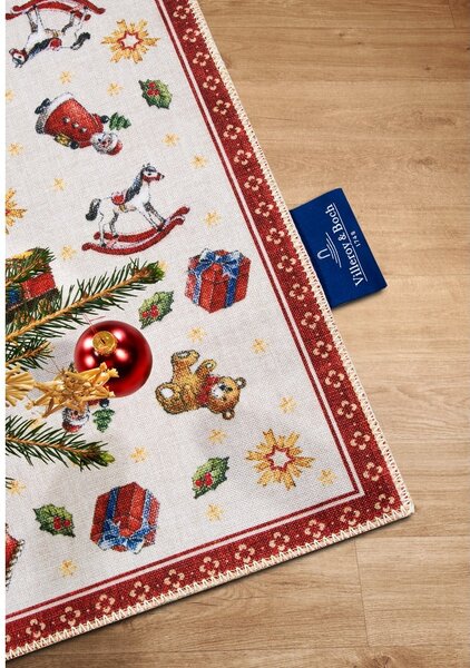 Tappeto rosso con motivo natalizio 50x80 cm Red Christmas - Villeroy&Boch