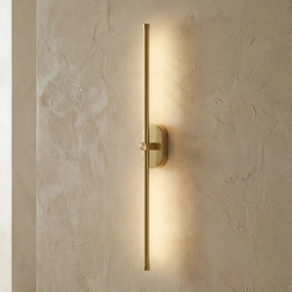 Applique da bagno LED APP1894-1W 80 cm BRUSH GOLD