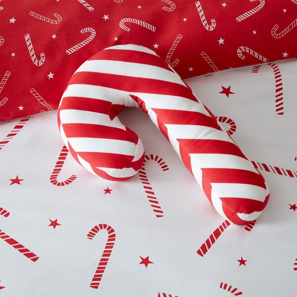Cuscino decorativo con motivo natalizio 50x30 cm Candy Cane - Catherine Lansfield