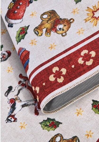 Tappeto rosso con motivo natalizio 160x230 cm Red Christmas - Villeroy&Boch