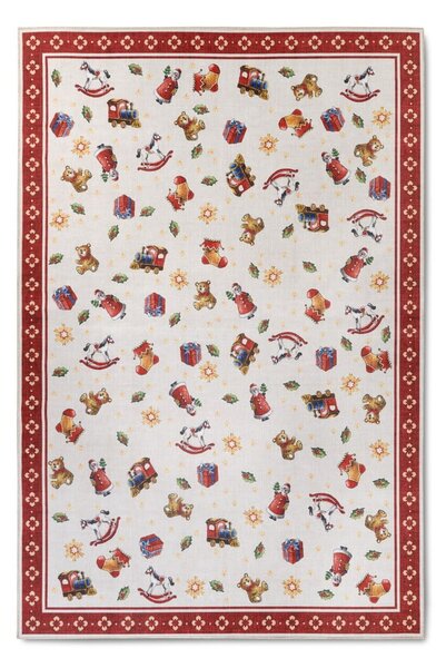 Tappeto rosso con motivo natalizio 160x230 cm Red Christmas - Villeroy&Boch
