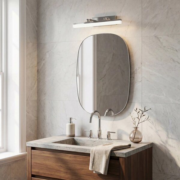 Applique da bagno LED APP1869-1W 40cm CHROME