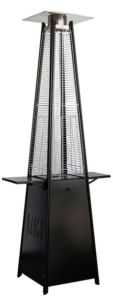 Tavolo Accessorio per Stufa a Fungo Pyramid 29,5x25 cm in Acciaio Nero