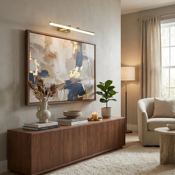 Applique da bagno LED APP1874-1W 80cm GOLD