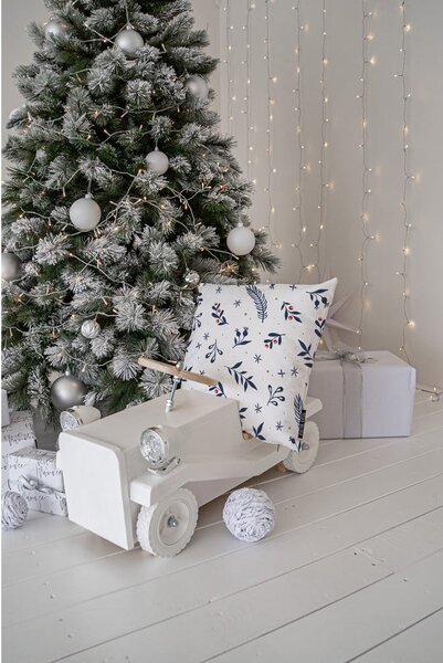 Cuscino decorativo con motivo natalizio 45x45 cm Merry Blue Christmas - Butter Kings