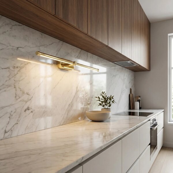 Applique da bagno LED APP1890-1W 60 cm GOLD