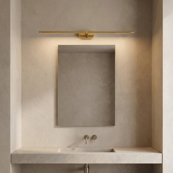 Applique da bagno LED APP1891-1W 80 cm GOLD