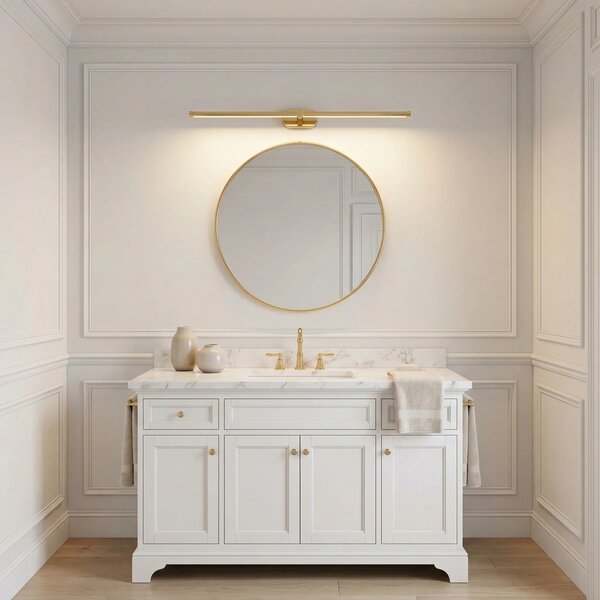 Applique da bagno LED APP1891-1W 80 cm GOLD