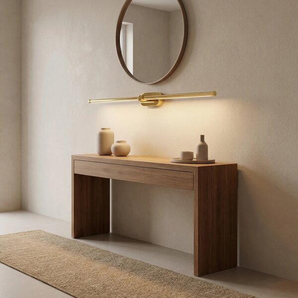 Applique da bagno LED APP1891-1W 80 cm GOLD