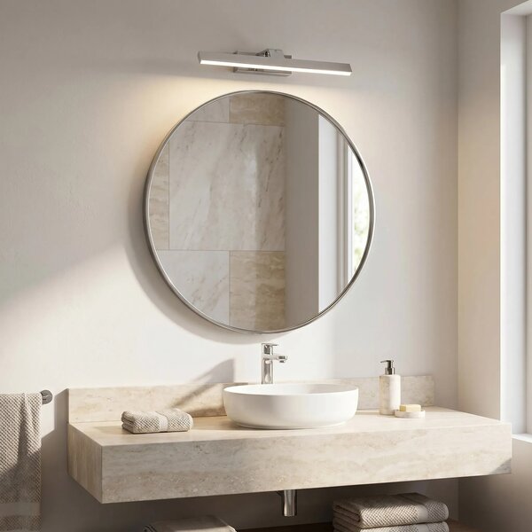 Applique da bagno LED SWE001-1W 43cm CHROME