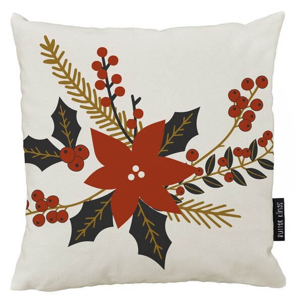 Cuscino decorativo con motivo natalizio 45x45 cm Christmas Star - Butter Kings