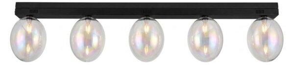 Plafoniera moderna illuminando uva g9 led pl uva 130+5xve uva metallo vetro - Illuminando