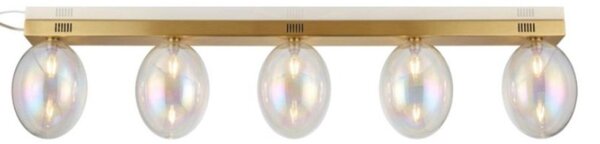 Plafoniera classica illuminando uva g9 led pl uva 130 os+5xve uva metallo vetro - Illuminando