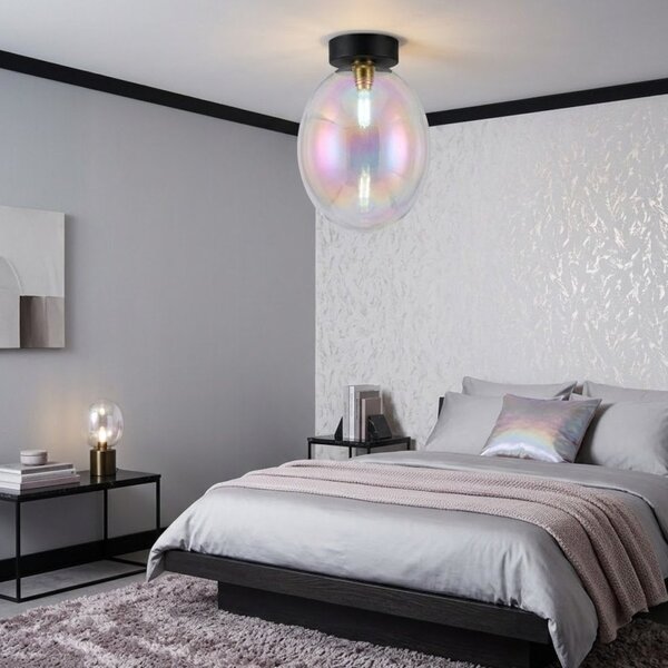 Plafoniera moderna illuminando uva g9 led pl uva 1+ve uva metallo vetro - Illuminando