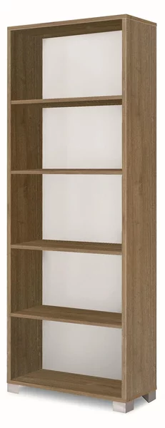 Libreria a Giorno 5 Ripiani 70x29x190 cm Noce Stelvio