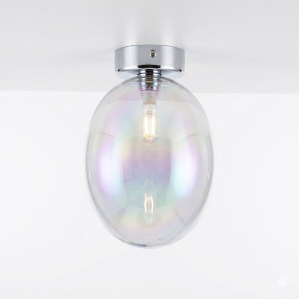 Plafoniera moderna illuminando uva g9 led pl uva 1+ve uva metallo vetro - Illuminando