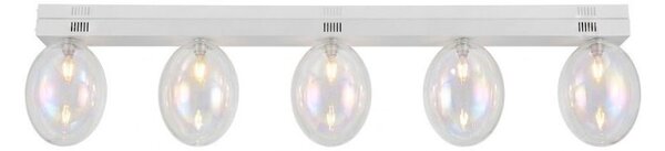 Plafoniera moderna illuminando uva g9 led pl uva 130+5xve uva metallo vetro - Illuminando