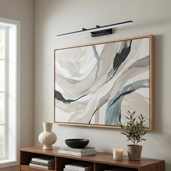 Applique da bagno LED APP1880-1W 80cm BLACK
