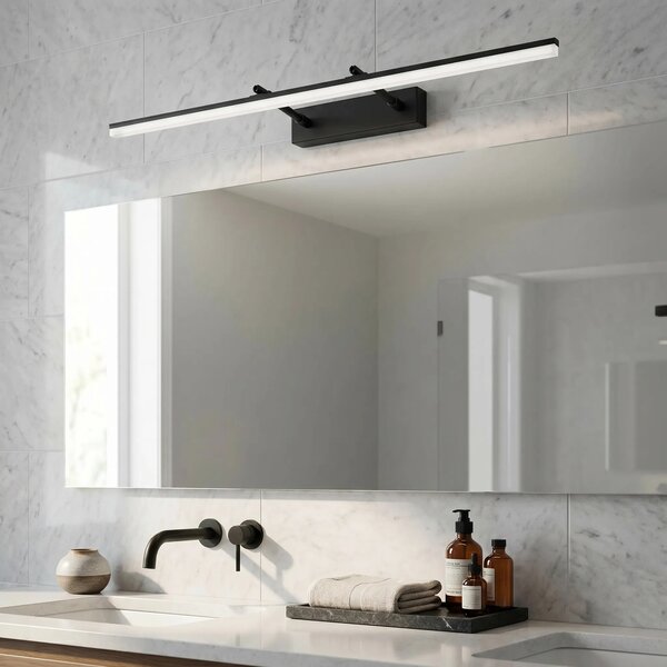 Applique da bagno LED APP1880-1W 80cm BLACK