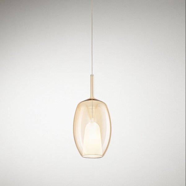 Lampadario classico perenz illumina rain 8255+6747 ob e27 led vetro metallo - Perenz