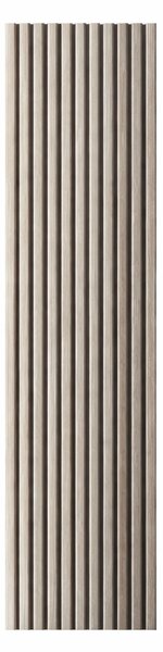 Set 10 Pannelli Decorativi 120x30 cm Rivestimento Murale Effetto Legno in PVC Rovere
