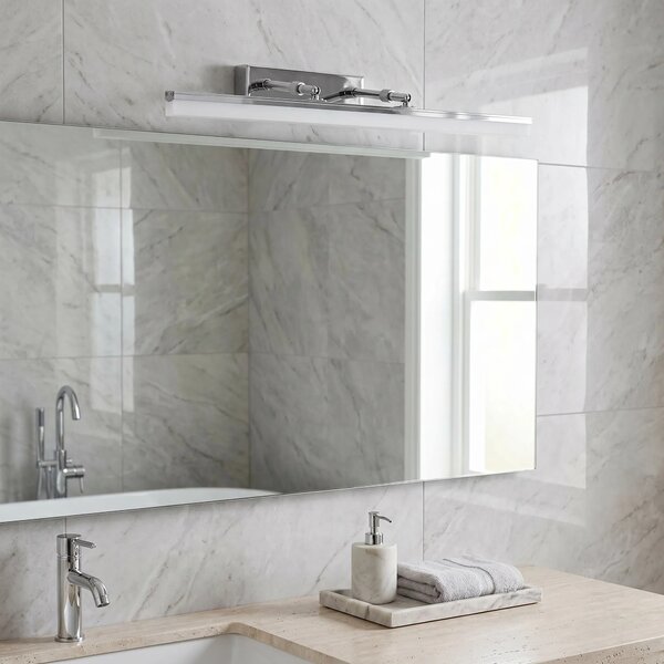 Applique da bagno LED APP1870-1W 60cm CHROME