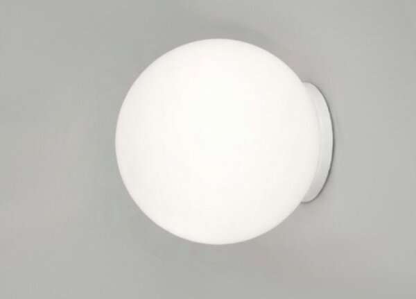 Applique moderno top light mars 1195bi a e27 led vetro metallo - Top Light