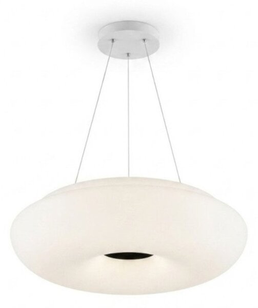 Lampadario moderno top light benny 1217 sg e27 led metallo vetro - Top Light