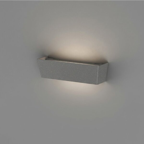 Applique moderno top light king 1235 ap led cct switch metallo biemissione - Top Light