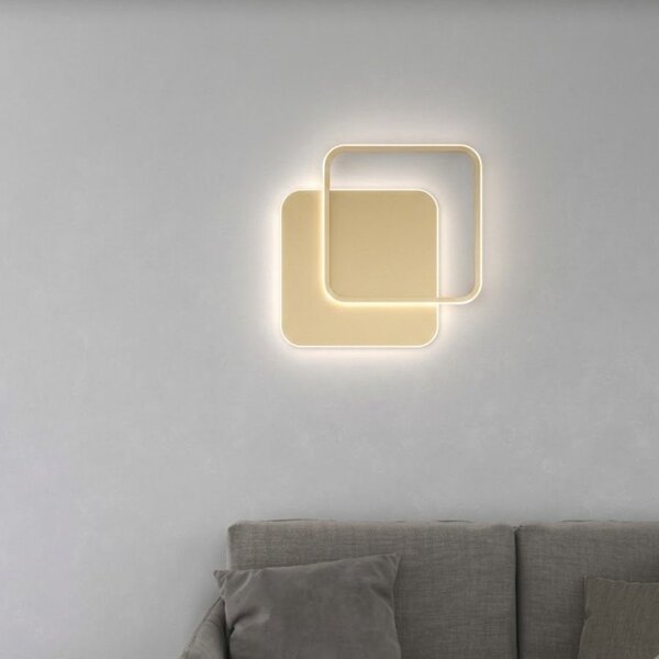 Plafoniera moderna top light earth 1241 60 led cct switch metallo - Top Light