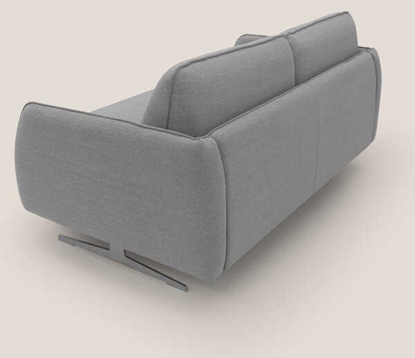 Texas Divano letto matrimoniale moderno in tessuto impermeabile T19 gr