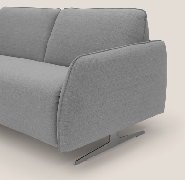Texas Divano letto matrimoniale moderno in tessuto impermeabile T19 gr
