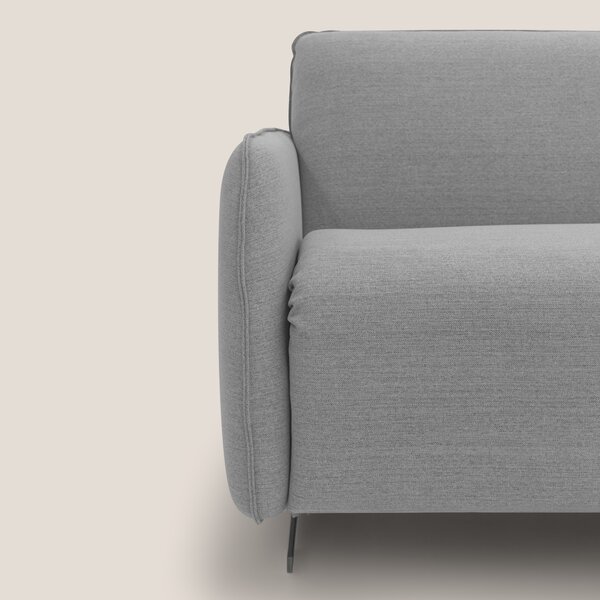Texas Divano letto matrimoniale moderno in tessuto impermeabile T19 gr