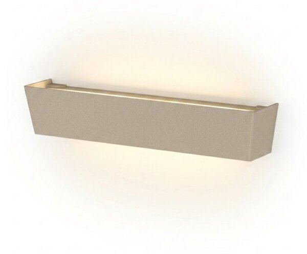 Applique moderno top light king 1235 ag led cct switch metallo biemissione - Top Light