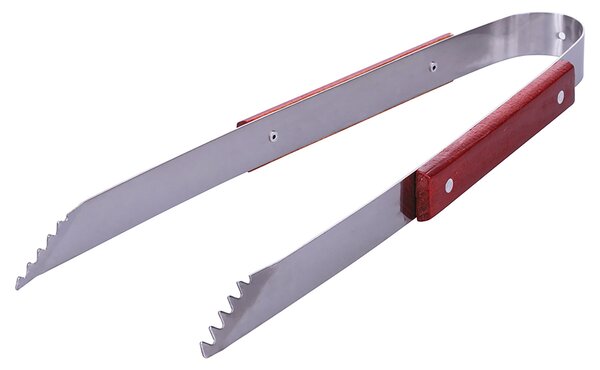 Set Utensili Barbecue in Acciaio Inox e Legno e Tagliere in Legno di Pino