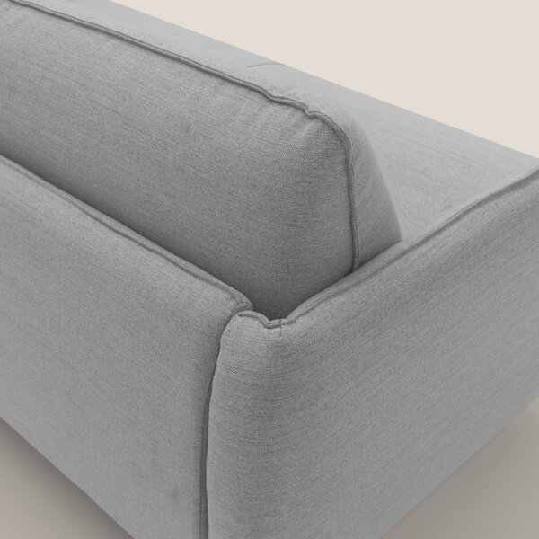 Texas Divano letto matrimoniale moderno in tessuto impermeabile T19 gr