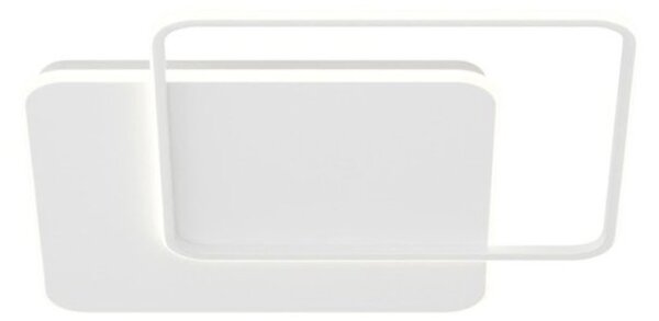Plafoniera moderna top light earth 1241 80 led cct switch metallo - Top Light
