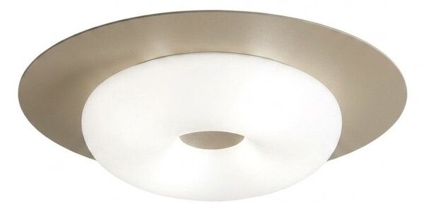 Plafoniera moderna top light chloe 1237 78 e27 led metallo vetro - Top Light