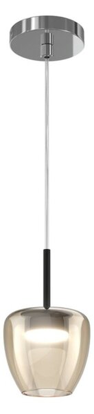 Lampadario moderno top light kylie 1236 p + r10t1 cr gx53 led metallo vetro pirex - Top Light