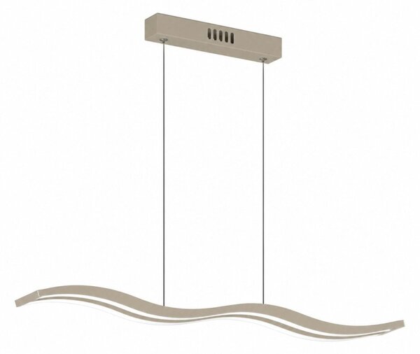 Lampadario led top light double wave 1178s sa dimmerabile metallo acrilico - Top Light