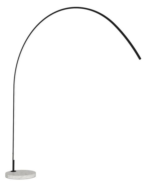Piantana moderna top light very 1239 b3ld led cct dimmerabile 3 step metallo marmo - Top Light