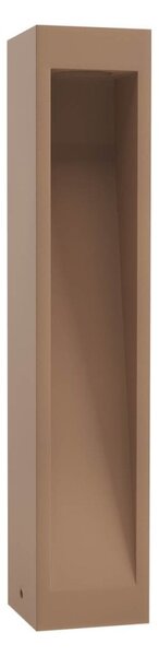 Paletto led redo group toss 91006 91007 91008 ip65 h60 monoemissione cemento alluminio vetro - Redo Group